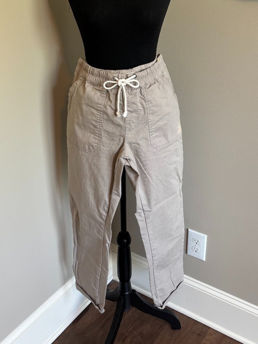 Pact Organic Cotton  Pull On Khakis